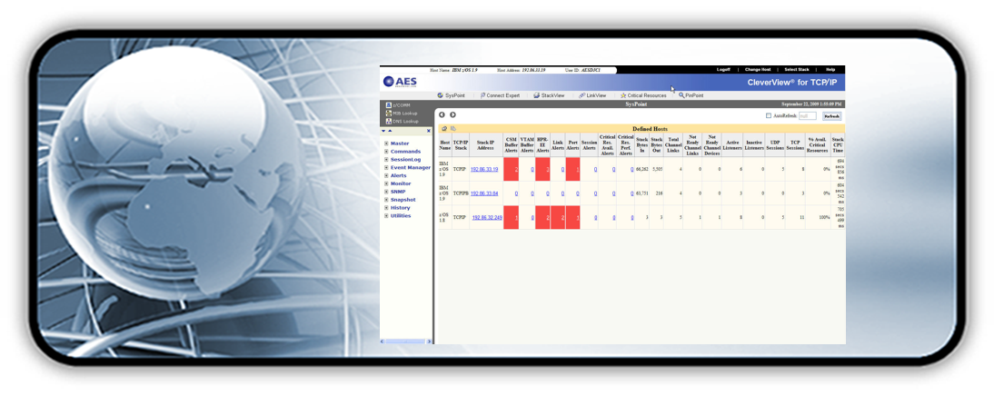 CleverView for TCP/IP Syspoint